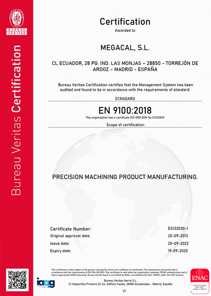 ISO 9100 Megacal iso-9100-megacal
